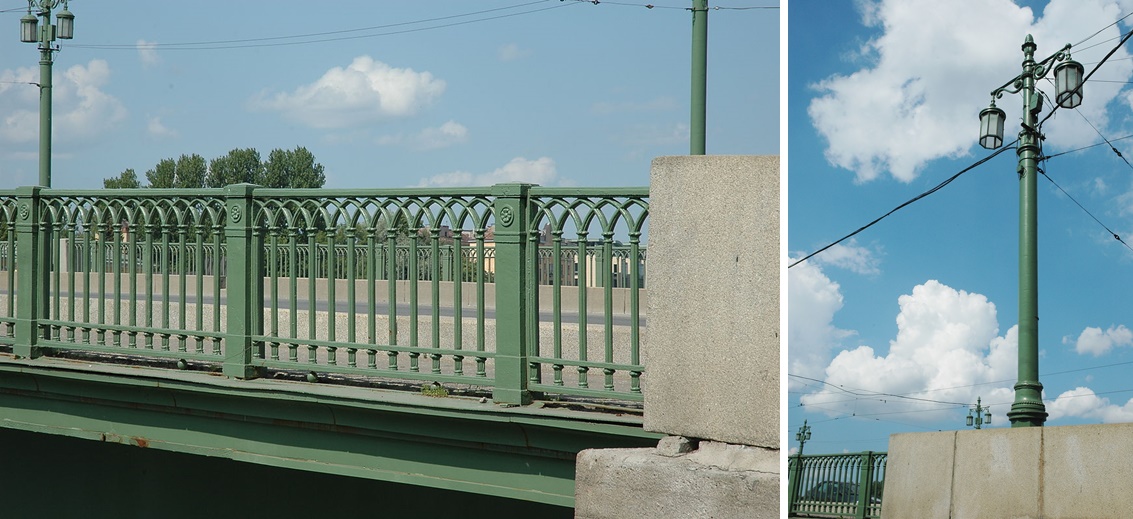 1200px Bolshoi Krestovskii bridge St Petersburg fence horz